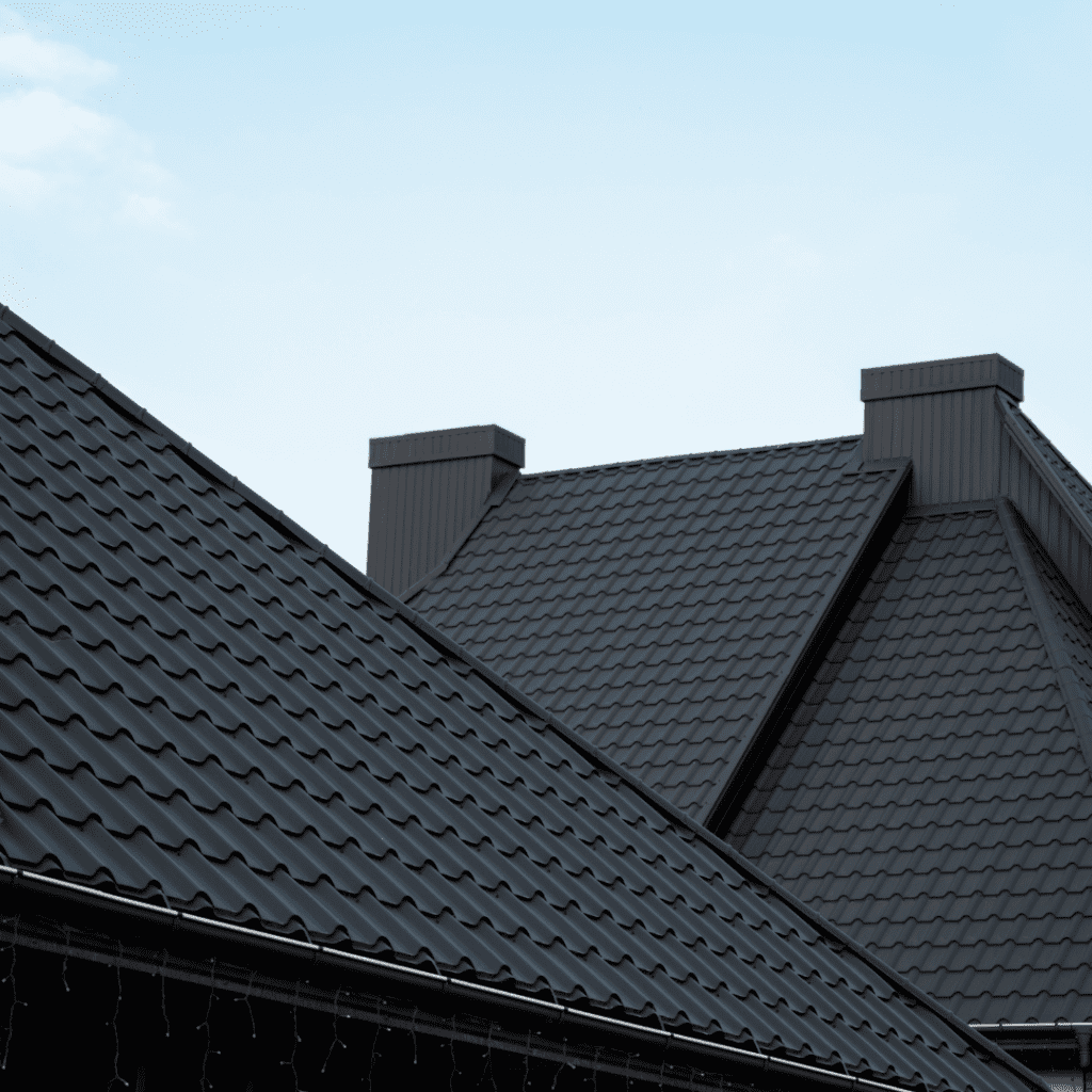 Black Steel Roof